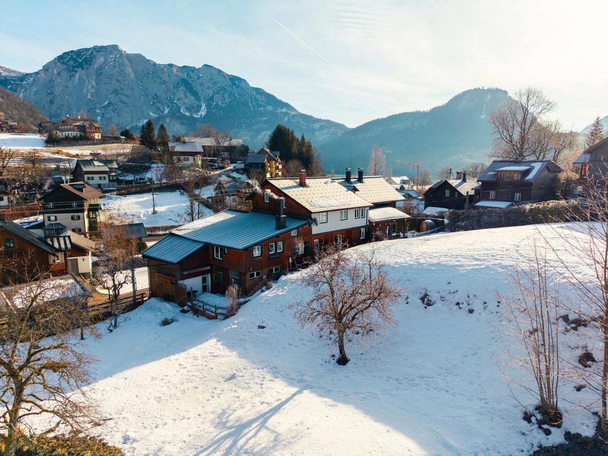 Ferienwohnung Haus Frey Altaussee Exterior foto
